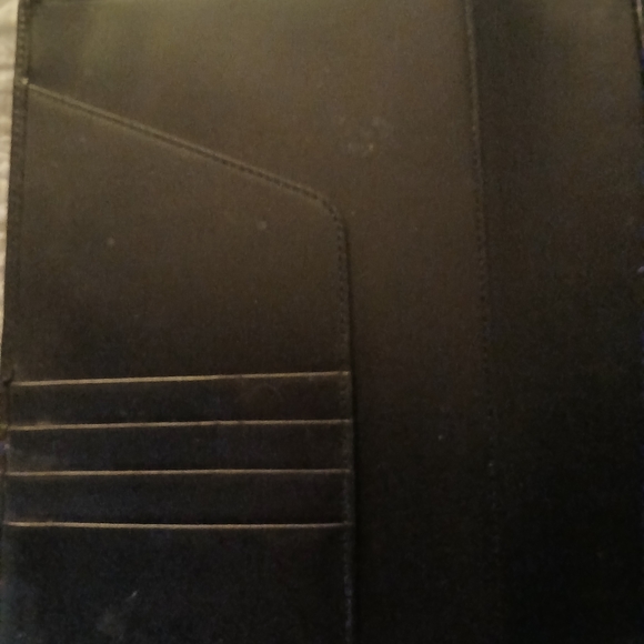 Authentic Coach Black Leather Daily Planner - Picture 4 of 8